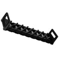 thumbnail image 6 of IBASETOY Plastic Dish Rack with Drainboard for Kitchen Counter Black Adjustable Dish Drainer Rack, 6 of 8
