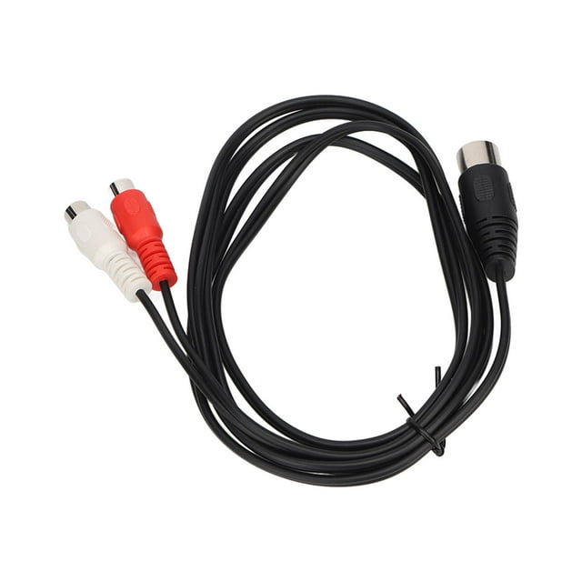 Cable adaptador de sonido RCA Bling Bling DIN 7PIN macho a 2RCA hembra