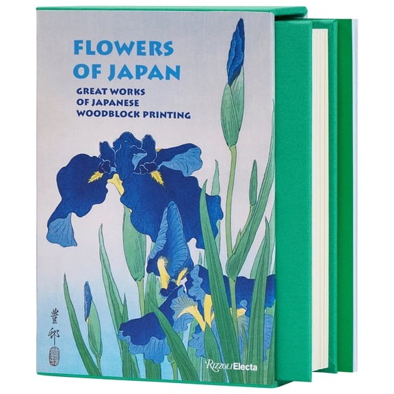 Flowers of Japan: Great Works of Japanese Woodblock Printing, (Hardcover)