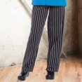 thumbnail image 3 of Uncommon Threads 4001-4107 Baggy Chef Pant in Chalk Stripe - 3XLarge, 3 of 6