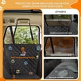 thumbnail image 4 of Funda para Asiento de Auto para Perros Famstar Grande 100% Impermeable para Asiento Trasero, 4 of 8