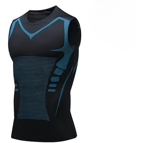 Mens Slimming Body Shaper Vest Shirt Abs Abdomen Slim Compression Shirts Shaping Sleeveless Tank Top Workout Undershirts
