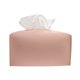 thumbnail image 5 of Funda de piel sintética para caja de pañuelos, rectangular, moderna y decorativa, para servilletas. Rosado, 5 of 8