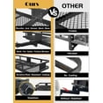 thumbnail image 4 of Mescukay 60" x 20" x 6" Hitch Mount Cargo Carrier, 500 lbs Capacity Heavy Duty Folding Trailer Hitch Cargo Basket with 15 Cubic Feet Waterproof Cargo Bag, 4 of 7