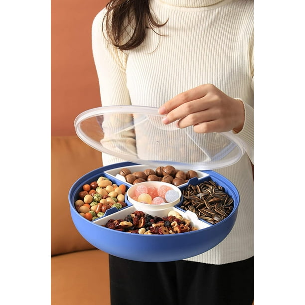 Divided serving clearance dishes with lids