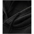 thumbnail image 3 of Chandail à Capuche Juice Wrld vintage Lavé hip hop Mode de Rue Chandail Décontracté, L, Noir4, 3 of 8