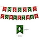 thumbnail image 3 of Merry Christmas Banners Decoration Santa Claus Snowman Paper Hanging Banner Red Green Xmax Pendant Christmas Decoration 2024, 3 of 5