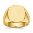 thumbnail image 6 of 14K Yellow Gold Men's Signet Ring Size 10, 6 of 6