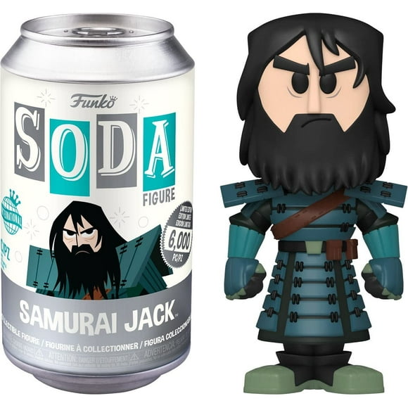 Funko Samurai Jack - Armored Jack Soda Vinyl Figure 10 cm Height