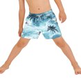 thumbnail image 5 of ITSAME Boys Swim Trunks, Fashion Print Elastic Waist Quick-Dry Summer Casual Beach Swim Shorts with Pockets Multicolor 10-11T, 5 of 7