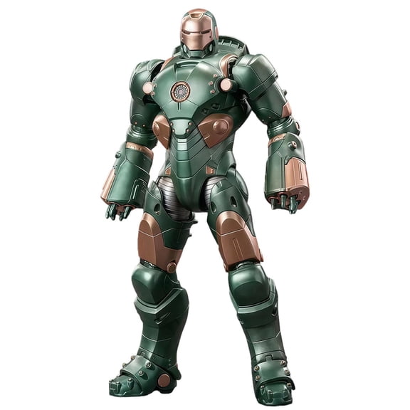 ZD Toys Anniversary Series 1/10th Scale Iron Man Mark XXXVII MK37 Hammerhead Collector Action