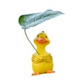 thumbnail image 3 of Decoración de jardín de pato, accesorio de decoración de jardín, artesanía, coleccionable, animal creativo Amarillo, 3 of 9