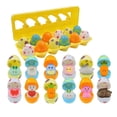 thumbnail image 2 of QWANG E-ggs With Toys Inside - Colorful Prefilled Easter Eggs With Cute Animals For Toddler Kids Easter Gifts, Easter E-gg Hu-nt Party Favors, 2 of 5