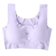 thumbnail image 2 of Jacenvly Women's New Arrivals Bras for Women Plus Size Women's Plus Size Soft Bra Everyday Underwear Lightweight Bra Breathable Women Bras Plus Size Purple, 2 of 4