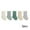 Green, variant on AJZIOJIRO 5 Pairs Baby Girls Knee High Long Socks Toddler Cartoon Cotton Socks for 0-12T Infant Boys Autumn Thigh High Socks