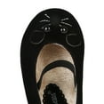 thumbnail image 4 of Jelly Beans New Girl Minoro Suede Mouse Decor Mary Jane Furry Ballet Flat (Toddler), 4 of 5