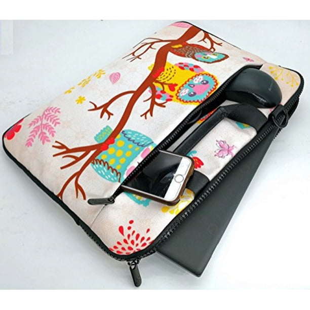 icolor 11.6" 12.2" 13.3inch Laptop Bolsa de hombro Lona Computadora Ta