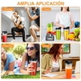 thumbnail image 3 of CAVIGLTE Juego de 2 vasos licuadora para ninja de 24OZ y 1 juego de 7 Aletas Cuchilla Extractora de Repuesto para Ninja, Compatibles con Las Licuadoras Nutri Ninja Auto iQ Bl2012 Bl480 y M&aacute;, 3 of 7