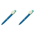 thumbnail image 4 of Clearance! 2Pcs Press Pen Indigo Blue Gel Pens Ballpoint Pens, 4 of 5