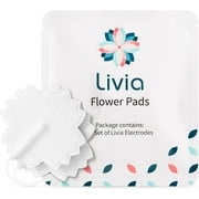 Livia Flower Pads - Comfortable, Lightweight, Discreet (Requires Livia Menstrual Pain Relief Device for Period Cramps)