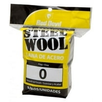 Red Devil 0323 Steel Wool # 0 Fine, 8 Pack Bag