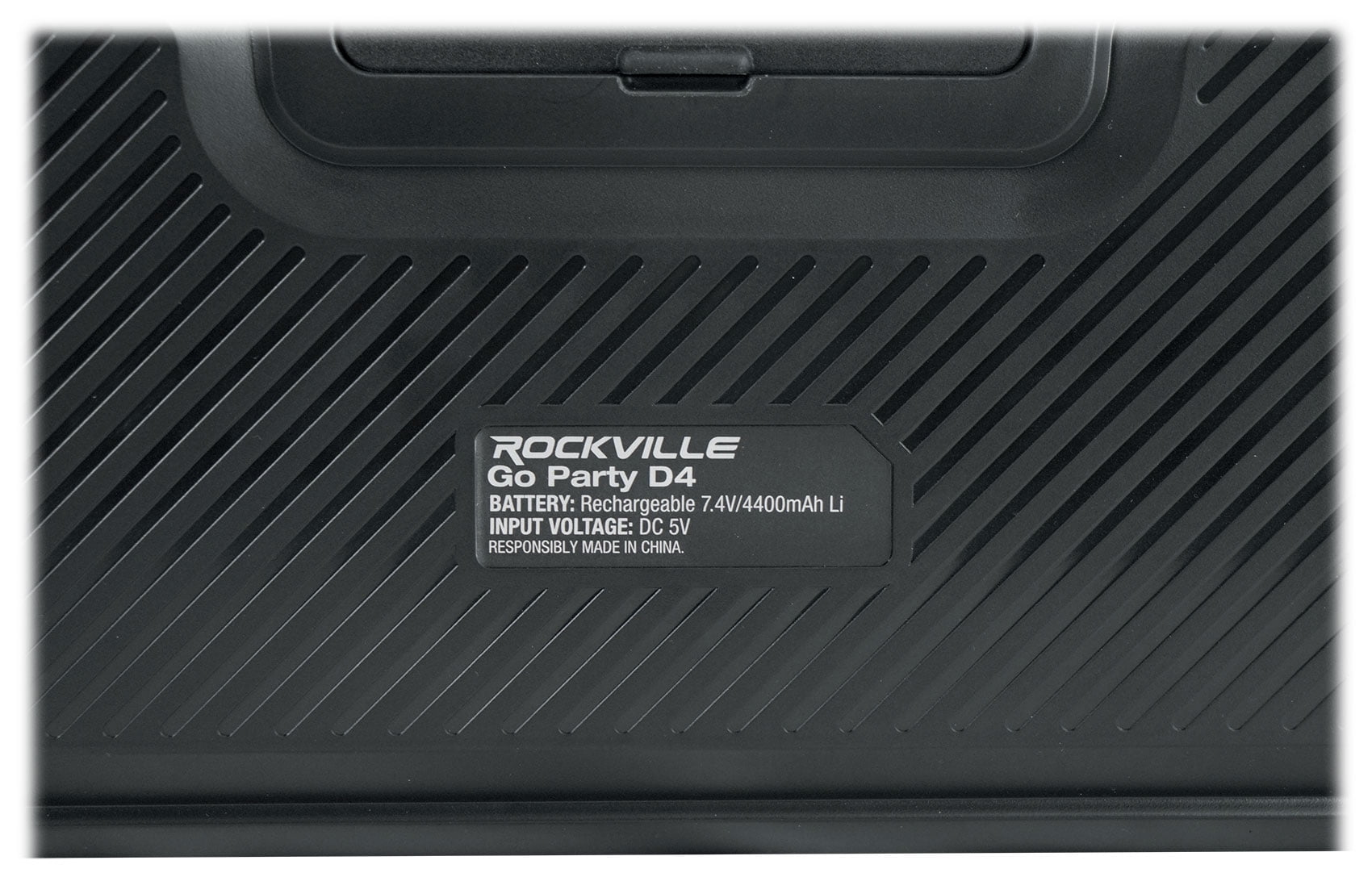Rockville Go Party D4 Large Loud Portable LED Party Bluetooth Speaker, Deep Bass