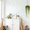 thumbnail image 2 of 2Pcs Bubble Wall Decals Under The Sea Birthday Party Decor Ocean Bathroom Sticker Colour Bubble Ocean Background for Laundry Room Bedroom Living Room, Color 3, 2 of 6
