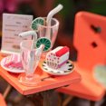 thumbnail image 4 of Kit de Maison Miniature Sea Holiday Restaurant Rolife DS039, 4 of 5