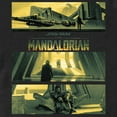 thumbnail image 2 of Men's Star Wars: The Mandalorian Concord Dawn Caste Graphic Tee Black X Large, 2 of 5