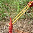 thumbnail image 6 of Heavy Duty Spiral Ground Anchors, 10-Inch Hard Plastic Tent Pegs with T-Handle, Screw-in Sand Stakes for Camping, Outdoor Canopies, Gardening, and Tying Down Tents, 6 of 7