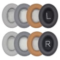 thumbnail image 5 of 1 Pair Soft Cover Headphone Accessories Cushions Ear Pads Foam Leather Replacement WHITE, 5 of 8