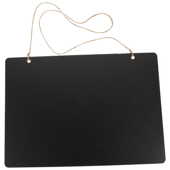 Wall Hanging Double Sided Chalkboard Sign Memo Board Blackboard 1 Set