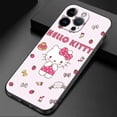 thumbnail image 3 of Funda de teléfono de dibujos animados Hello Kitty para iPhone 14, 11, 13, 12 Pro Max, XR, X, XS, 8, 7, 6, 6S Plus, MINI funda de silicona, 3 of 5