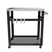 NUUK 30IN Portable BBQ Grill Table and Outdoor Prep Cart