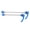 Blue, variant on Bolany Bicycle Hub Quick Release Skewer Lever Aluminum Alloy 100mm Front 135mm Rear Parts Black 7.87 inches / 20 cm