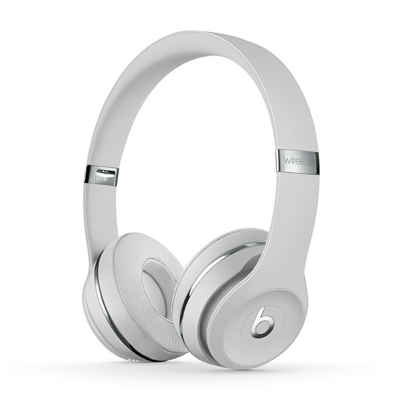 Beats by Dr. Dre Solo3 Casual Listening Active Noise Cancellation Bluetooth On-Ear Headphones, Satin Silver