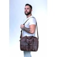 thumbnail image 2 of PORTAFOLIO MALETÍN CON DOS BOLSAS TONO CAFÉ OBSCURO, 2 of 4