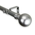 thumbnail image 3 of 1" Dia Adjustable 120"-170" Curtain Rod with Amirah Finials - Satin Nickel,(100-01-995), 3 of 3