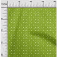 thumbnail image 1 of oneOone Cotton Poplin Green Fabric Geometric Bandhani Sewing Fabric By The Yard Printed Diy Clothing Sewing Supplies 42 Inch Wide, 1 of 4