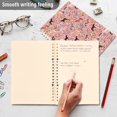thumbnail image 4 of FORMRS 1-Subject Spiral Notebook 8" x 5" College Ruled 60 Refillable Sheet A5 Hard Cover, 2 Pack, Pink Floral Horses Pattern, 4 of 7