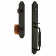 thumbnail image 4 of Grandeur Arc C Grip Dummy Handleset with Baguette Amber Knob, 4 of 5