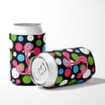 thumbnail image 5 of Letter J Initial Monogram - Polkadots and Pink Can or Bottle Hugger, 5 of 5