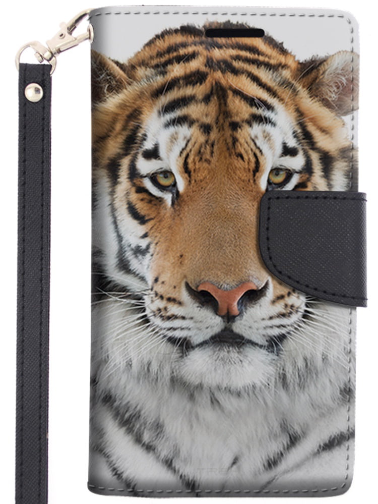RFID Credit Card Sleeve/Case/Holder Identity Protector Full Color Tiger 