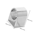 thumbnail image 2 of BESTYASH Soporte Pared Para Barra De Toalla En Y Cocina Ahorrador De Espacio Material Zinc Plata, 2 of 8