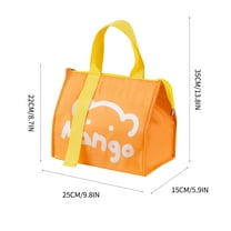 Moocorvic Lunch Bags for Insulated Lunch Box, Small Leakproof Cooler Food Lunch Containers Reusable High Capacity Lunch Tote Bags for Work, Travel, Outdoor