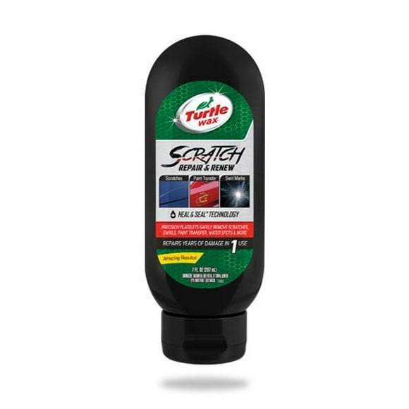 Turtle Wax . Détachant pour Égratignures 50935 Liquide Visqueux; Bouteille de 7 Onces; à Utiliser pour Enlever les Égratignures/torsades/transfert de Peinture/taches d'Eau