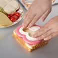 thumbnail image 4 of BE-TOOL Sandwich Cutter Bread Mold Toast Cutter Mold Kitchen Breakfast Lunch Dessert Food Mould for Children's Parties Picnics, 4 of 8