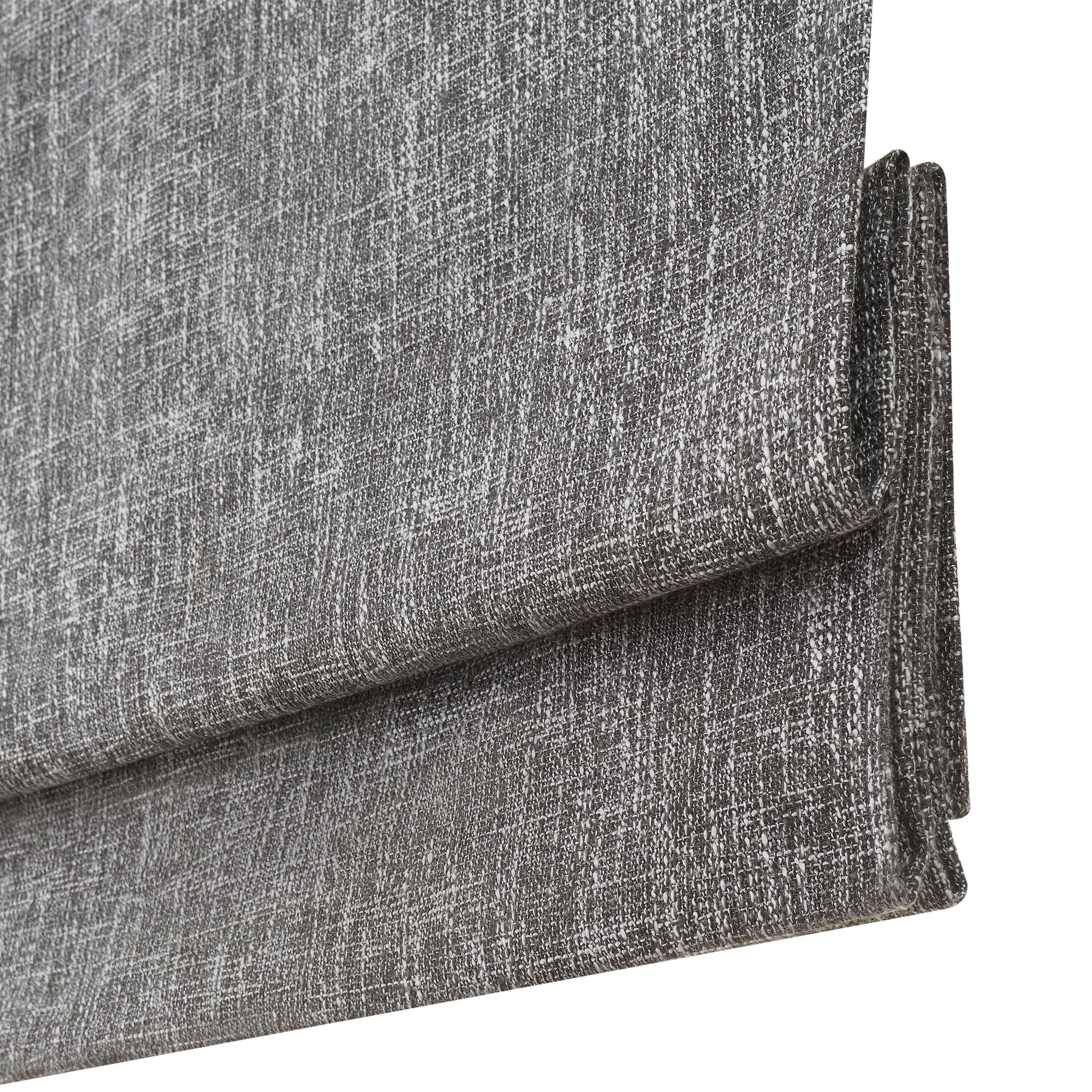 Eclipse Cordless 100% Blackout Polyester Roman Window Shades, 33" x 64"