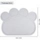 thumbnail image 2 of Alfombrilla para comida de mascotas, alfombrilla para comida de perros y gatos, alfombrilla de silicona para cuencos, mantel individual antideslizante e impermeable, gris, 2 of 5