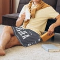 thumbnail image 3 of Wukai Coffee Is Always A Good Idea Men’s Short Pajama Pants With Pockets Soft Sleep Pj Shorts for Men-XX-Large, 3 of 6